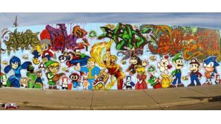 全員わかる？ ゲームキャラのグラフィティー