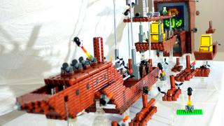 なんと全長1.8メートル！ レゴで『スーパーマリオブラザーズ3』の飛行船を完全再現！