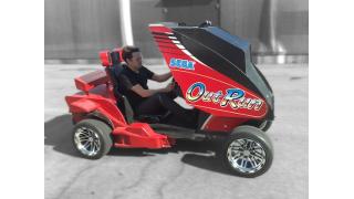 これが本当の『アウトラン』だ！筐体にタイヤを付けてゲーム画面でAR操作