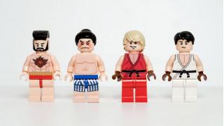 カスタムLEGOのかわいい『ストリートファイター』たち