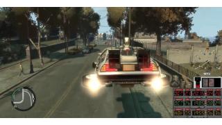 デロリアンでタイムトラベルが可能に!? 『バック・トゥー・ザ・フューチャー』を再現する『GTA IV』のMOD