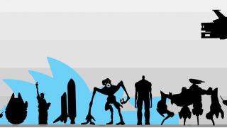 SFに登場するモンスター、宇宙船などのサイズ比較イラスト【完全版】