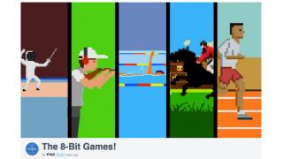 ファミコン画面の中にオリンピック!? 超8bitな動画が超COOL！