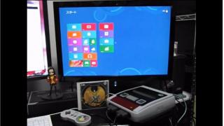 レトロゲーム機『スーパーファミコン』をPCに改造して「Windows 8」を入れてみた動画