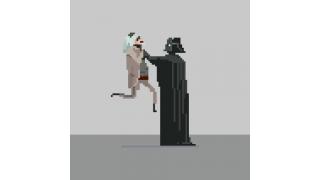 名作SF・ファンタジー映画の名シーンを8bitで再現したGIF集