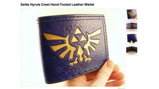 デート時の支払いもこれで安心『ゼルダ』、『スカイリム』、『スターウォーズ』などに登場するロゴマークが刻印された革財布