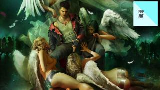 デビルメイクライの黒髪ダンテを描いたアーティストのコンセプトアート集