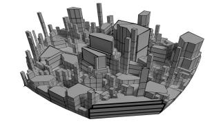 簡単なビル街の作り方 Blenderのチュートリアルをやってみる プチ3dcgモデラーの毎日モデリング ブロマガ