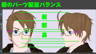 モデリング 顔のパーツ配置バランス ポリめりmmd ブロマガ