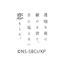 透明な夜に駆ける君と、目に見えない恋をした。