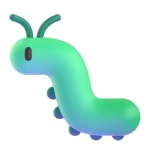 幼虫テイーヴィー