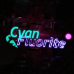 Cyan Fluorite