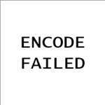 エンコード失敗