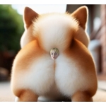 コーギーのプリケツ