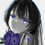 赤月。