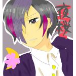 夜霧桜花（夜桜）