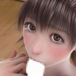 ３DCG　ロリ 漫画マンガの女の子アジアの日本のアニメキャラクターロリ低ポリ ...