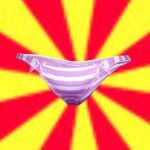 洗いたてのショーツ