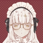 銀髪メイドちゃん