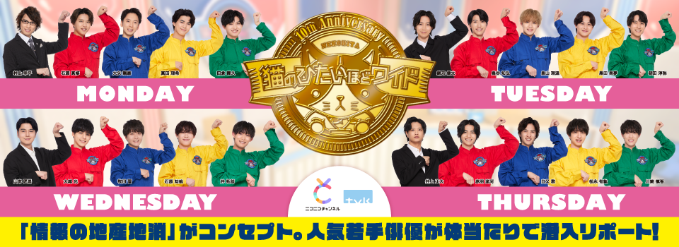 猫のひたいほどワイドチャンネル